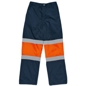 5083 trouser navy orange