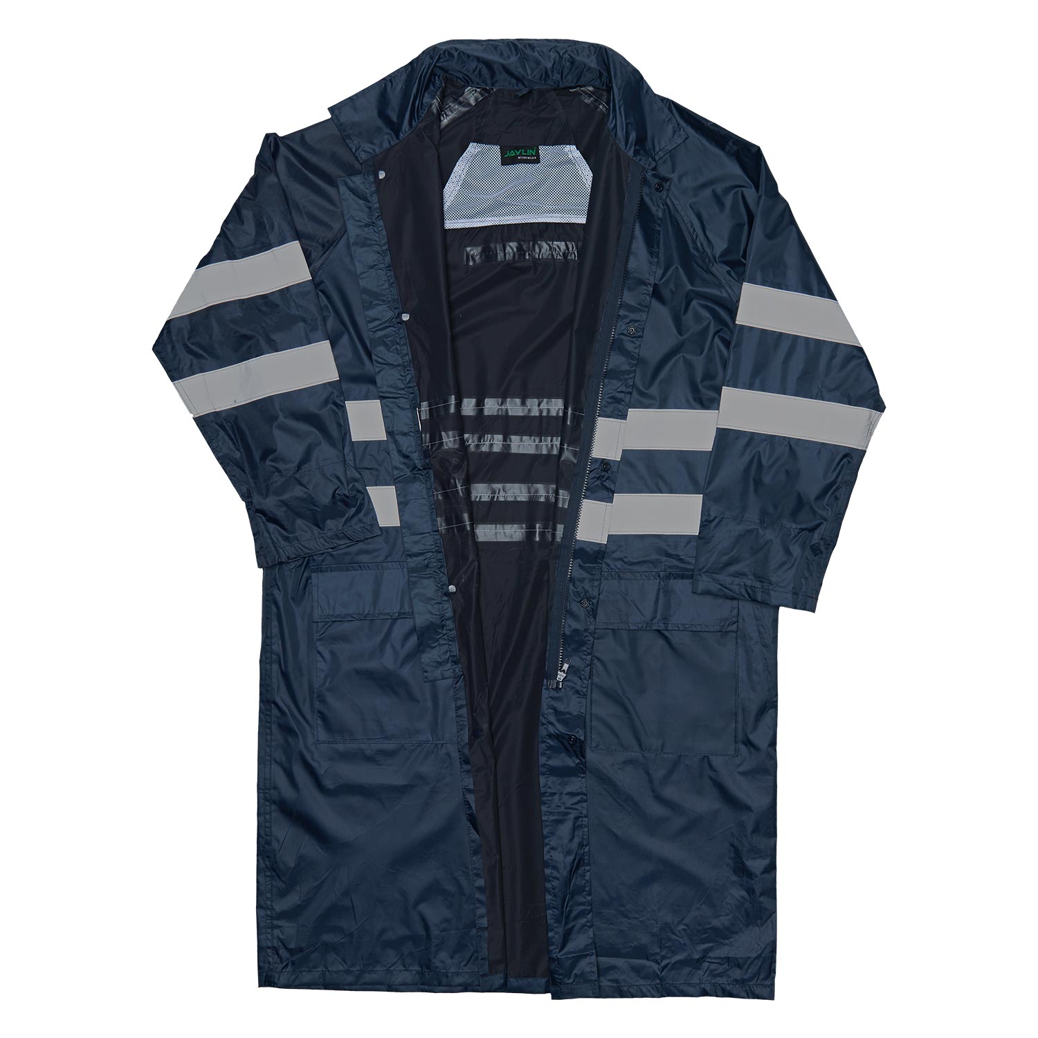 6146_JAVLIN_PVC_RAINCOAT_REFLECTIVE-_TAPE_NAVY_OPEN