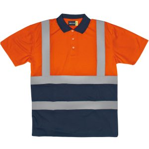 7012_JAVLIN_TWO-TONE_HI-VIS_POLO-REFLECTIVE-TAPE_ORANGE