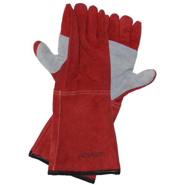 GLPWSA20_RED_WELDING_GLOVE_LINED_KEVLAR_COMBO